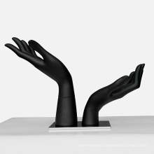 Black fiberglass mannequin hands jewelry display hand for sale